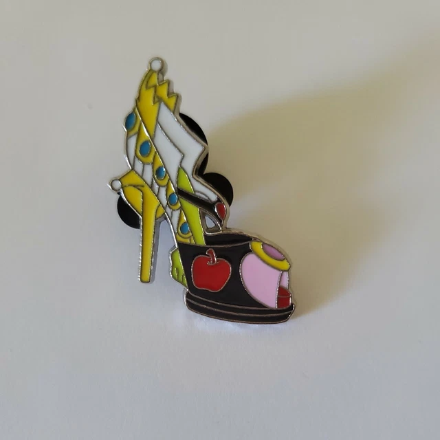 VILLIAN SHOES HIGH Heels Evil Queen Snow White Disney Trading Pin New