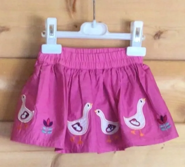 Brand New With Tags Jojo Maman Bebe Duck Skirt Orchid 6-12 Months RRP £16.00