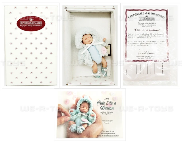Ashton Drake Galleries Cute as a Button Doll Sweet as You Please Collection 2007