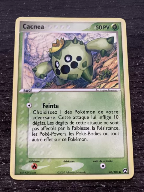 Common Cacnea - Pokemon 46/108 Ex Guardians Of Power New Fr