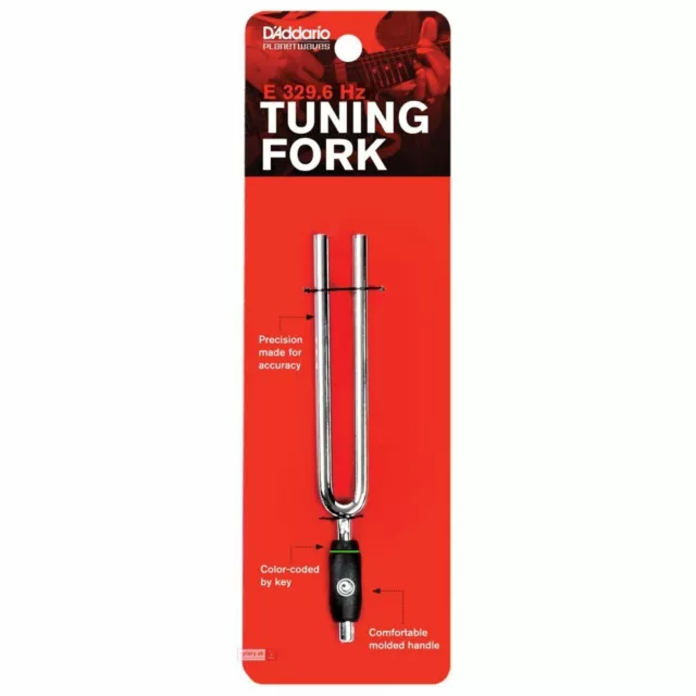 D'Addario Tuning Fork, E - 329.6hz, PWTF-E