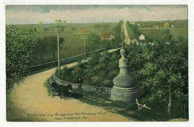 Jug Bridge over Monocacy River, Frederick, Maryland ca.1910
