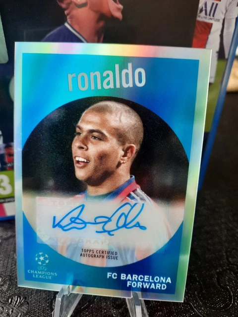 2023 Topps Museum 親し Ronaldo Auto SSP