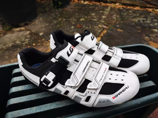 LOUIS GARNEAU REVO X3 Men s Synthetic Cycling Shoes White Size Uk9