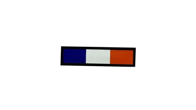 PATCH ECUSSON THERMOCOLLANT backpack drapeau france francais biker brassard noir EUR 3,03 - FR