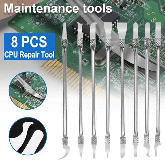 Herramientas de reparación de spudger de larga duración placa base 168 mm 8 piezas/juego BGA