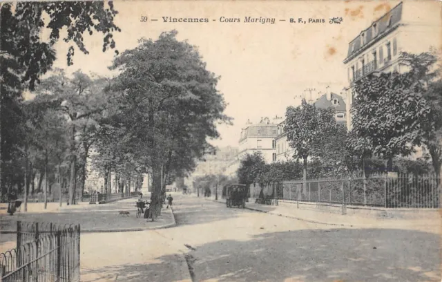 Cpa 94 Vincennes / Cours Marigny