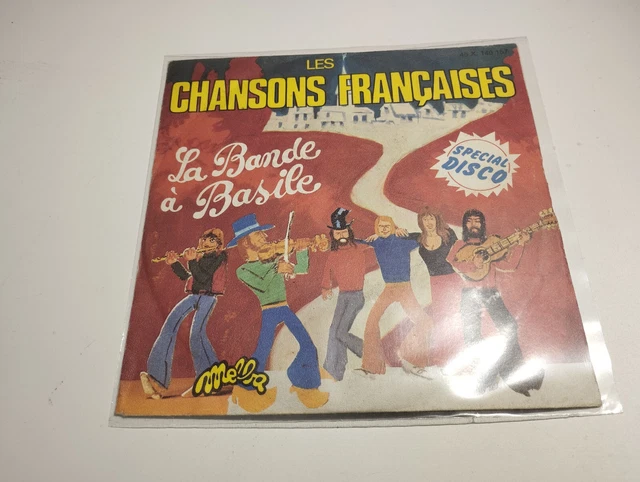 Vinyle 45 Tours Les chansons française La Bande à Basile Vinyle 45 Tours Les chansons française La Bande à Basile