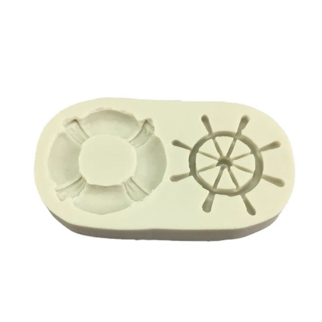 Silicone Molds Cake Decorating Gadget Swimming  Anchor Shaped Fondant Moulds