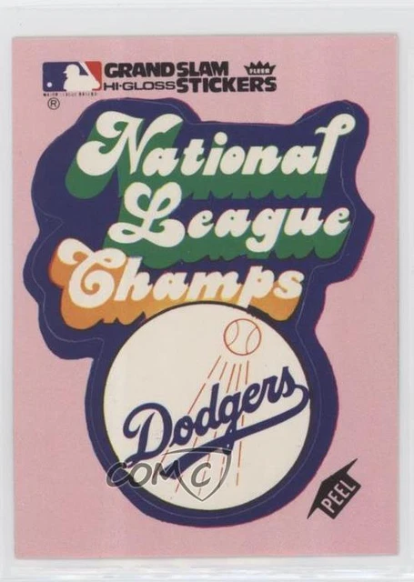 1978 Fleer Grand Slam Hi-Gloss Team Stickers #LANC.1