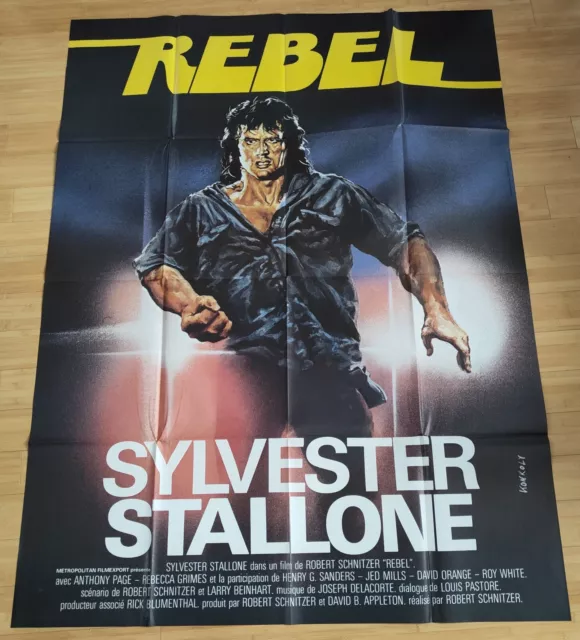 Affiche Cinema 120x160 sylvester Stallone Rebel