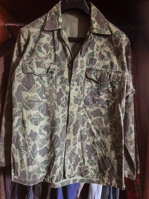 new! 1966 jungle short beo gam! the beo gam print is... USMC MARINES P-58 HBT Beo-gam Jacket Vietnam War - Original Vintage EUR ...
