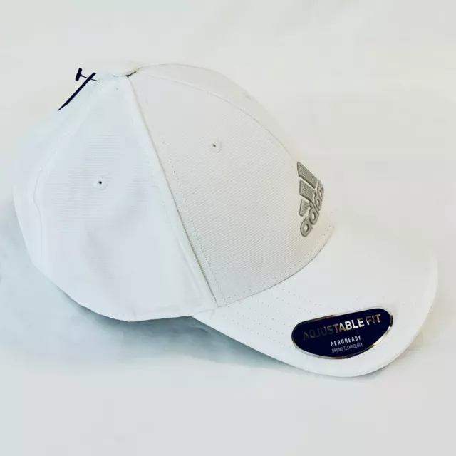 adidas casquette/chapeau de décision homme blanc/clair réglable Aeroready 5144152 2