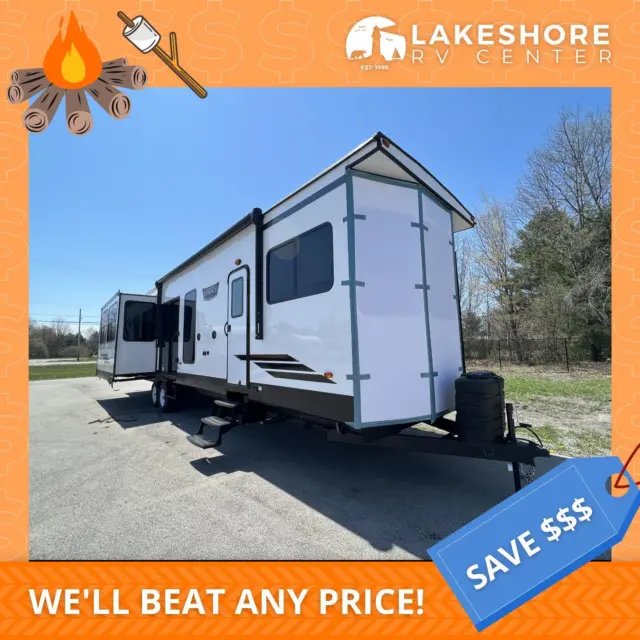 Lakeshore Rv 2024 Forest River Wildwood 40Rlb Camper Rv Travel Trailer Sale