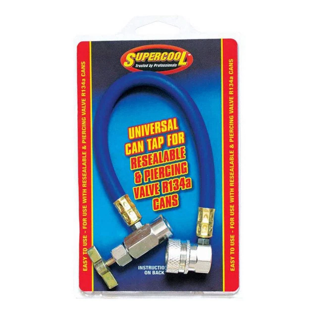 SUPERCOOL 51205 R134a Can Tap,Screw-On