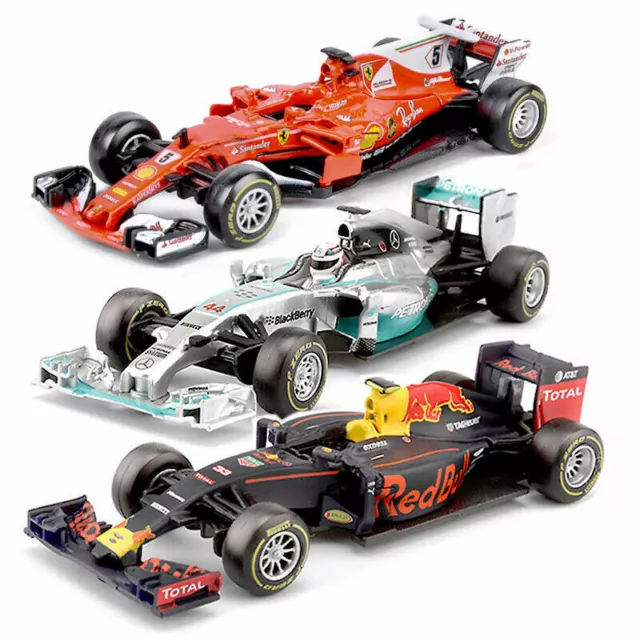 1:43 Scale F1 Diecast Red Bull/Farrari Race Car Model BBurago Collection Gift