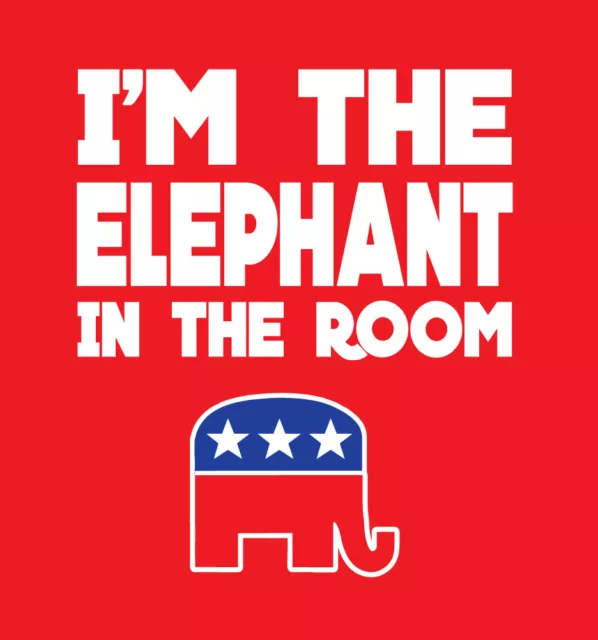 I'm the Elephant In The Room shirt Republican Party GOP Trump 2024 t-shirt MAGA