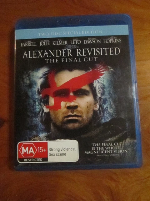Alexander Blue Ray DVD BLU-RAY ALEXANDER Revisited The Final Cut Special Edition *** Must ...