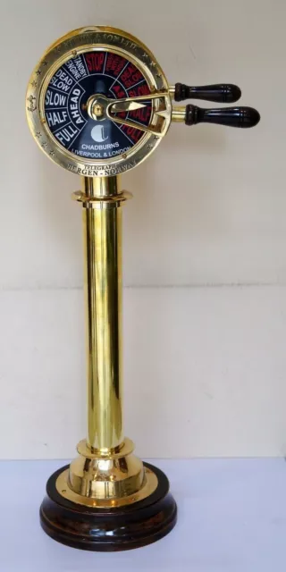 nautical marine brass telegraph ship engine room beautiful x mas gift Telegraph