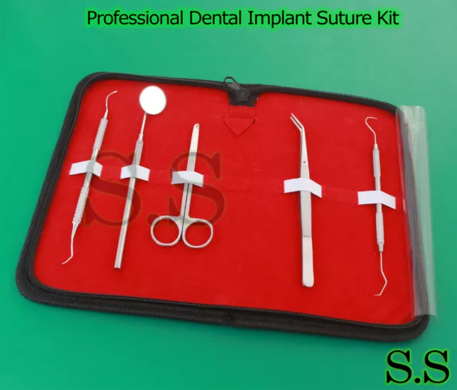 KIT DE RETRAIT DE SUTURE d'implant dentaire professionnel étudiant infirmière instruments médicaux 2