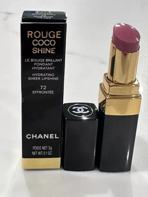 CHANEL ROUGE COCO Shine Hydrating Sheer Lipshine # 98 Etourdie 0.1 Oz Boxed  $37.44 - PicClick