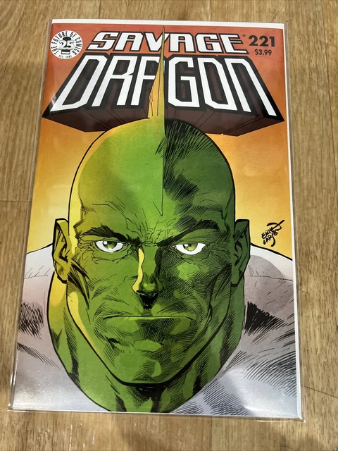 SAVAGE DRAGON #221 | Vol. 2 | Erik Larsen | Low Print Run | HTF | 2017 | NM