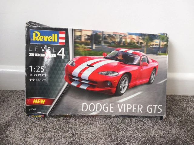 Revell 1/25 Dodge Magnum Bleue - Miniature Moulée Sous Pression - Ultra Rare