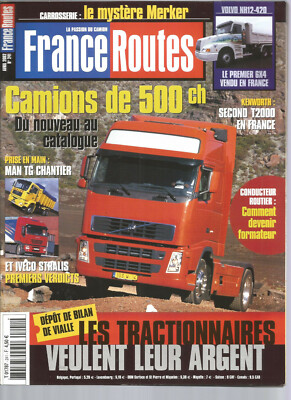 *** France Routes n°254 Iveco Stralis AT et AD Le MAN Titane Sisu E-Tech 480 