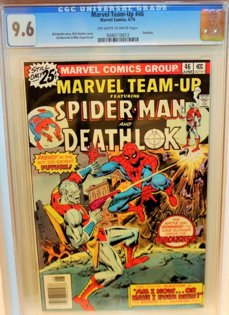 Marvel Team-Up #46 Old Style Case CGC #9.6 Deathlok Appearance