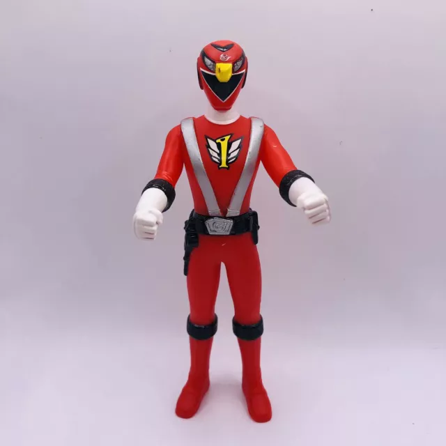 Go-Onger Go-On Red 5" Figure Engine Super Sentai Plex 2008 Power Rangers