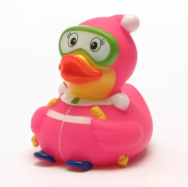 Badeend Ski Badeendje Rubber-Duck