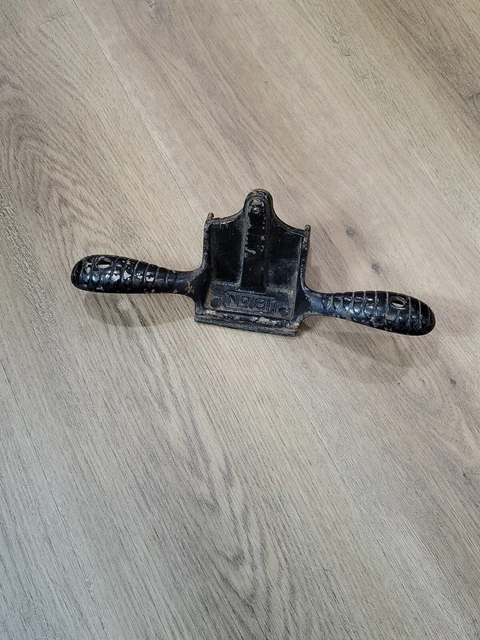 Vintage STANLEY  No. 81 Cabinet Maker Scraper Plane Brass Sole?  3" No Blade Par