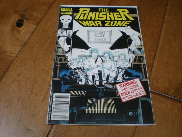 THE PUNISHER WAR ZONE #12 (1992 Series) Marvel Comic VF/NM