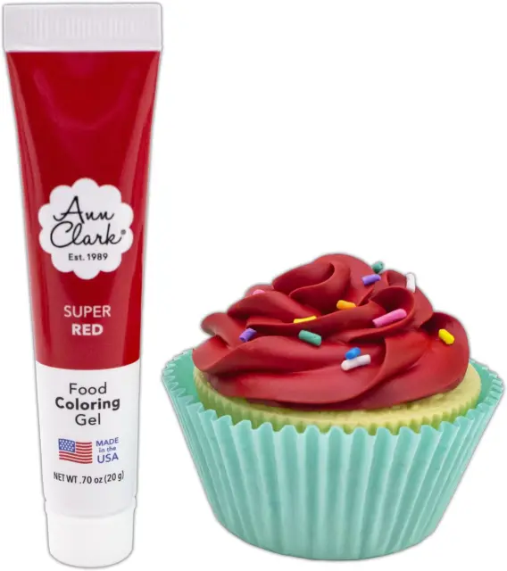 Ann Clark Super Red Food Colouring Gel, 70 Oz. (20 G)