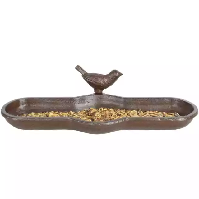 Esschert Design Baignoire pour oiseaux Fonte Marron BR25