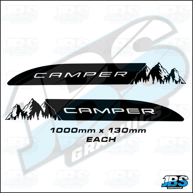 thumbnail image 2 of Mazda Bongo Campervan Graphics – 2x Vinyl Sticker Decals – Waterproof – UK Made 2 of 6