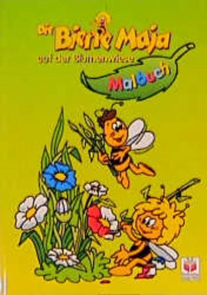 Die Biene Maja auf der Blumenwiese, Malbuch Bonsels, Waldemar, Antje Flad und Ja