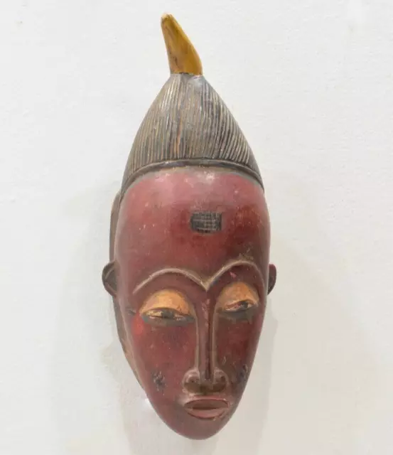 African Mask Baule Tribe Passport Mask Mali
