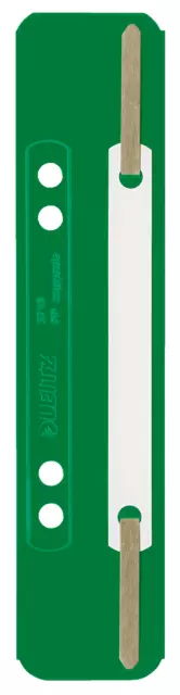 LEITZ Heftstreifen kurz PP 25 Stk. Kunststoffdeckleiste Heftstreifen 3710-00-55