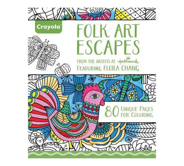 Crayola 529662 Gens Art Escapes Adulte Livre de Coloriage Colorer