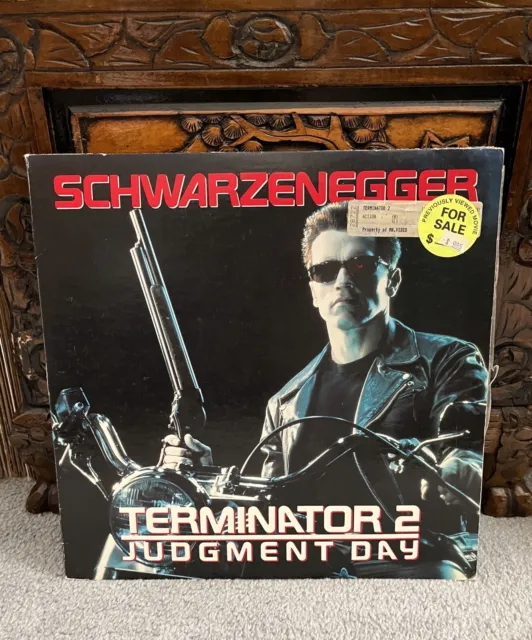 Terminator 2 Judgement Day Laser Disc
