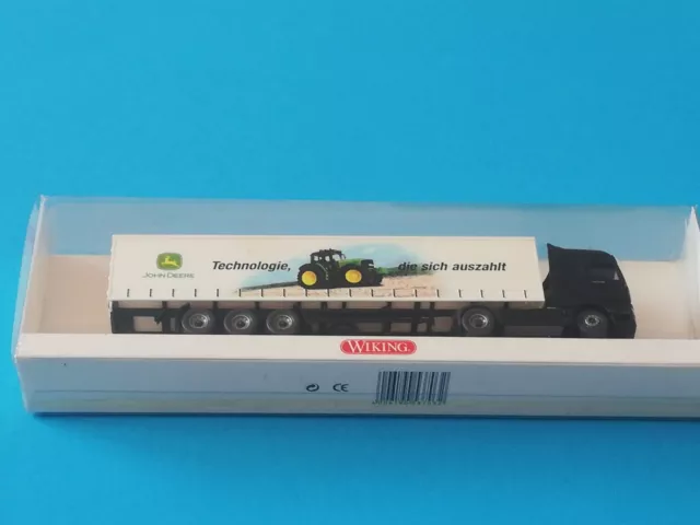 Wiking 1/87 MAN  TG A GPSZ  JOHN DEERE mit Originalverpackung aus Sammlung