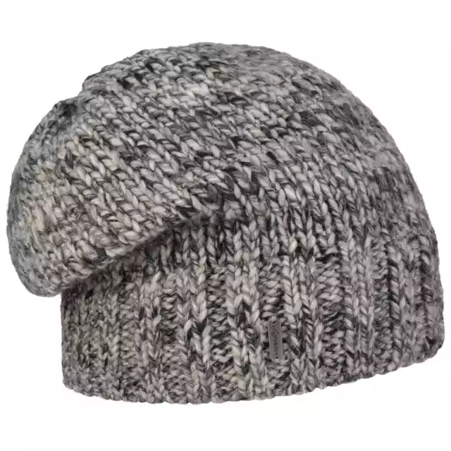 McBURN Alaseja Strickmütze Beanie Pull-On Designer Wintermütze mit Fleecefutter