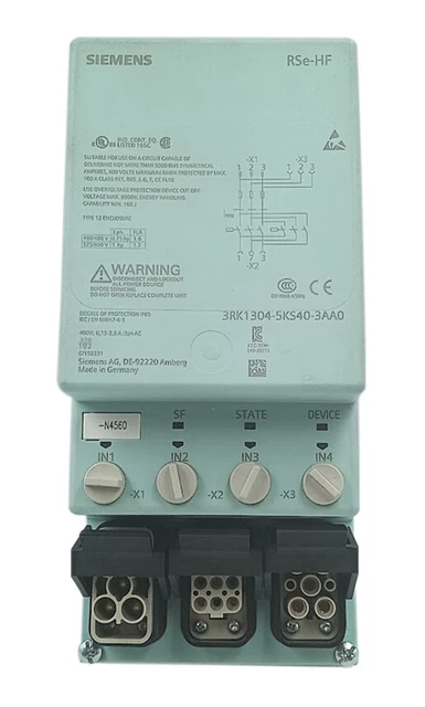 Arrancador de Motor de Partida Siemens 3RK1304-5KS40-3AA0