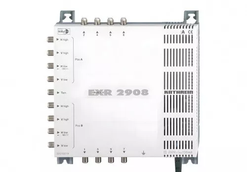 Kathrein EXR 2908 : Basis/Erweiterbar : 8 Teilnehmer : 2 Satellit