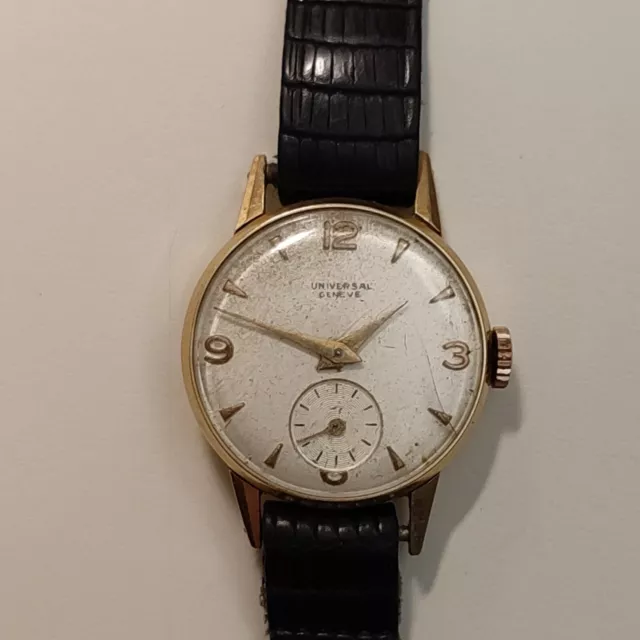 Universal Geneve Watch Vintage orologio oro 18 k