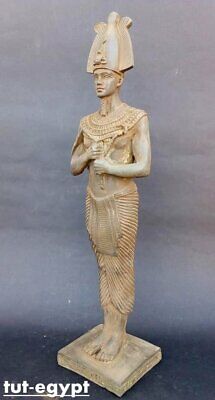 RARE ANCIENT EGYPTIAN  ANTIQUE STATUE God OSIRIS Pharaonic  Carved STONE BC