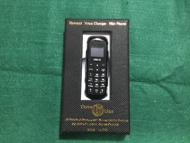 Newest J8 3in1 Worlds Smallest Mini Mobile Phone Bluetooth Long-CZ Voice Changer