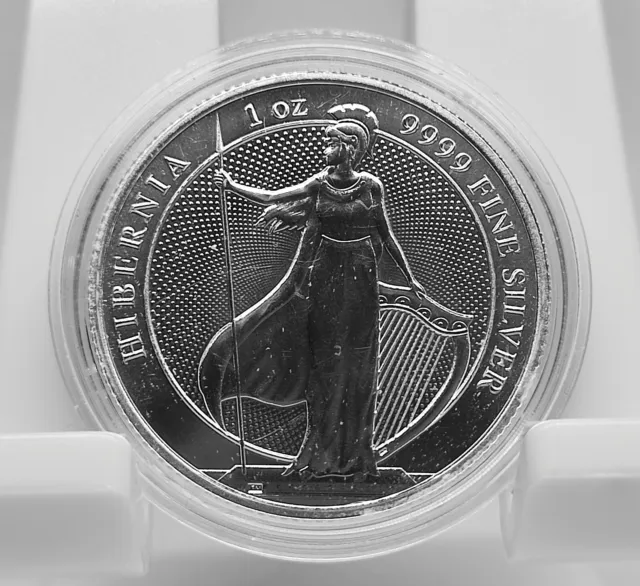 2022 $2 Tokelau Hibernia 1 once argent 1 oz silver .9999