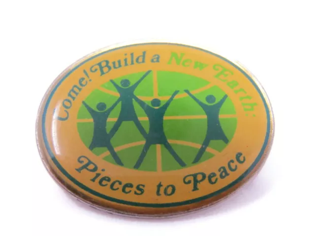 Viene Costruzione un Nuovo Terra Pezzi A Pace Pin Vintage da Collezione